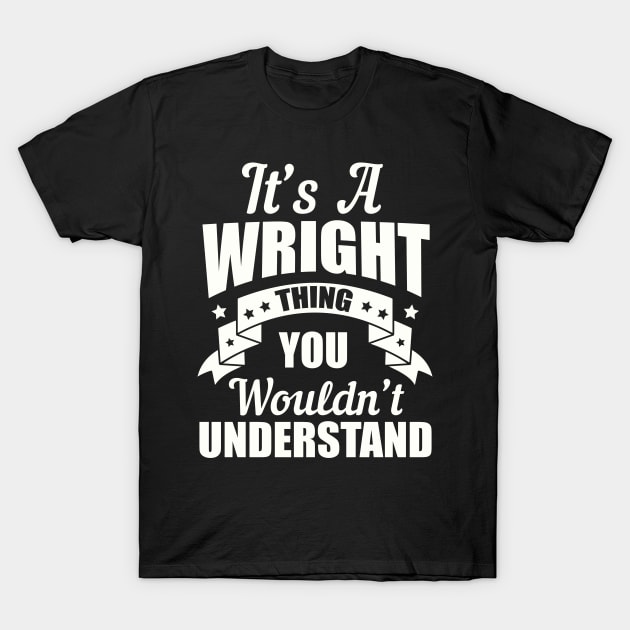 Wright Thing T-Shirt by moclan